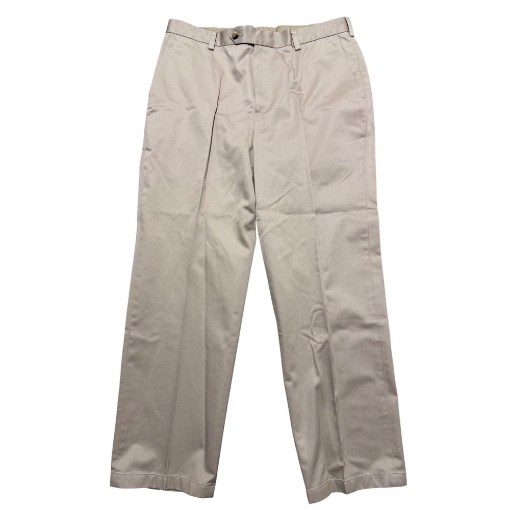 Jos. A. Bank Traveler's Collection Khaki Pants Tailored Fit 36x30 NWT Cotton